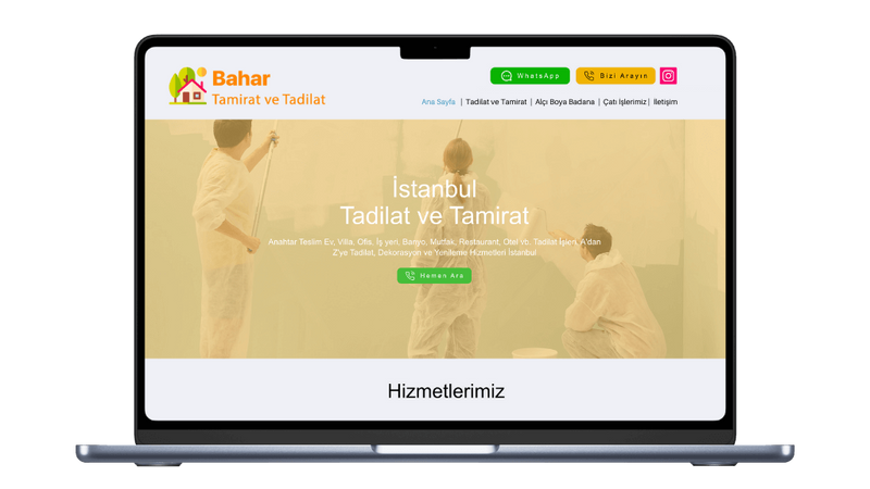 Bahar Tadilat ve Tamirat projesi